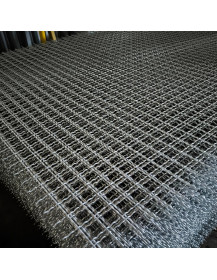 Сітка канілірована складно-рифлена Оцинкована 40х40х3,5 мм